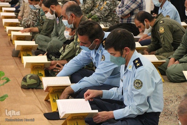 جزءخوانی قرآن کریم در امامزادگان باقریه(ع) بیرجند