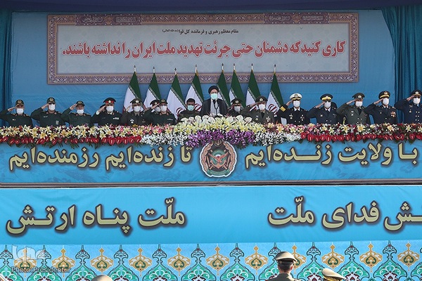 مراسم گرامیداشت روز ارتش جمهوری اسلامی ایران