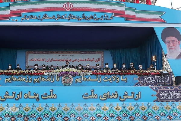 مراسم گرامیداشت روز ارتش جمهوری اسلامی ایران