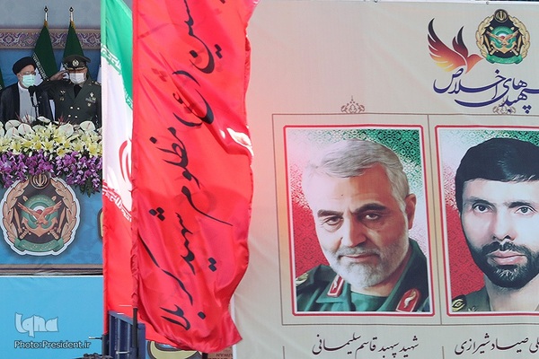 مراسم گرامیداشت روز ارتش جمهوری اسلامی ایران