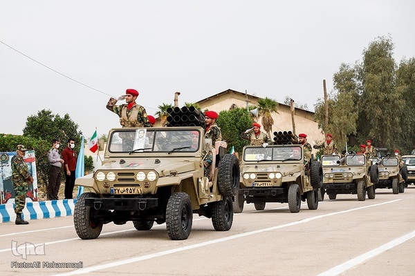 مراسم رژه روز ارتش در اهواز