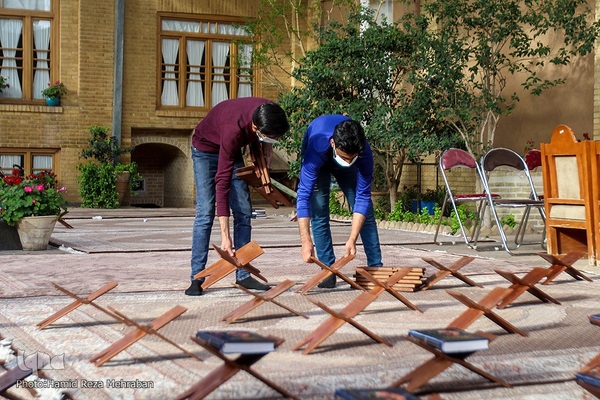 محفل انس با قرآن در خانه موزه شهید مدرس