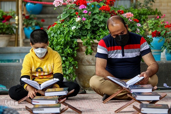 محفل انس با قرآن در خانه موزه شهید مدرس