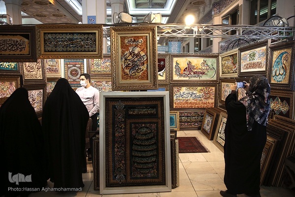 بخش آثار فرهنگی و صنایع دستی قرآنی نمایشگاه بین المللی قرآن کریم