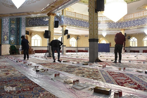 آیین افطاری ماه رمضان در سمنان