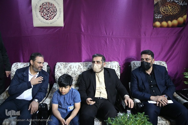 بازدید محمدمهدی اسماعیلی، وزیر فرهنگ و ارشاد اسلامی از بیست و نهمین نمایشگاه بین المللی قرآن کریم