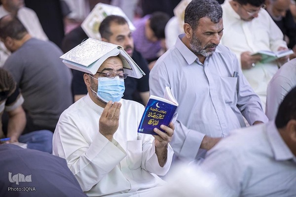 مراسم احیای شب قدر در حرم حضرت ابوالفضل العباس(ع)