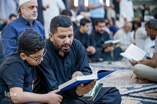 مراسم شب قدر در حرم امام حسین (ع)