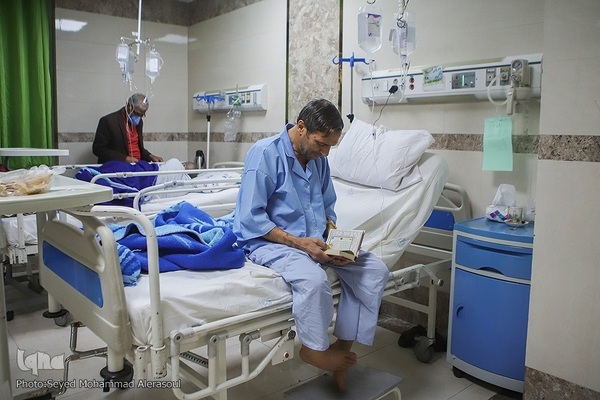 مراسم احیای شب نوزدهم ماه مبارک رمضان در بیمارستان قائم مشهد مقدس