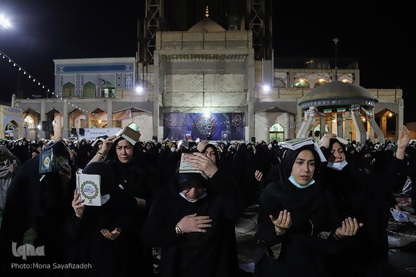مراسم احیای شب نوزدهم ماه مبارک رمضان در اهواز