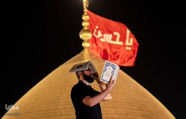 مراسم احیای شب نوزدهم ماه مبارک رمضان در حرم مطهر سیدالشهدا، حضرت امام حسین (ع) در کربلای معلی