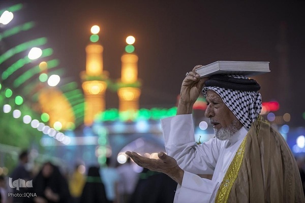 مراسم احیای شب نوزدهم ماه مبارک رمضان در حرم حضرت ابوالفضل العباس(ع)