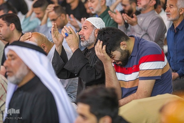 مراسم احیای شب نوزدهم ماه مبارک رمضان در آستان مقدس کاظمیه (ع) 