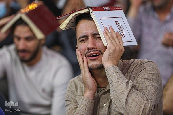 مراسم احیای شب نوزدهم ماه مبارک رمضان در آستان مقدس کاظمیه (ع) 