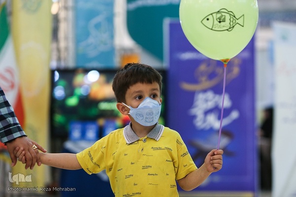 روز بارانی نمایشگاه قرآن