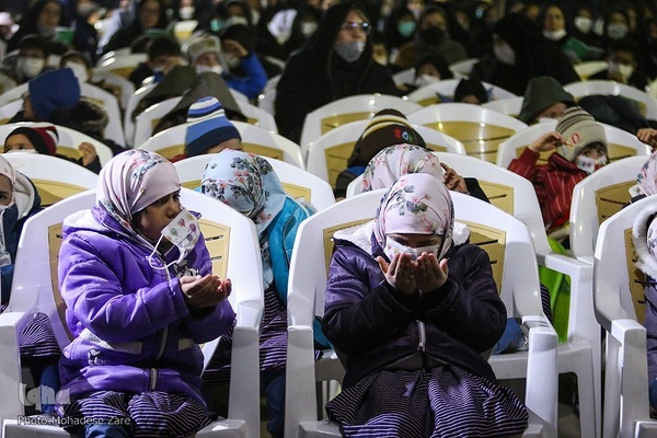 قرار بندگی؛ احیای شب ۲۱ رمضان در آسایشگاه معلولین شهید بهشتی مشهد