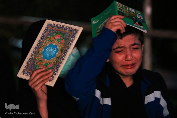 قرار بندگی؛ احیای شب ۲۱ رمضان در آسایشگاه معلولین شهید بهشتی مشهد