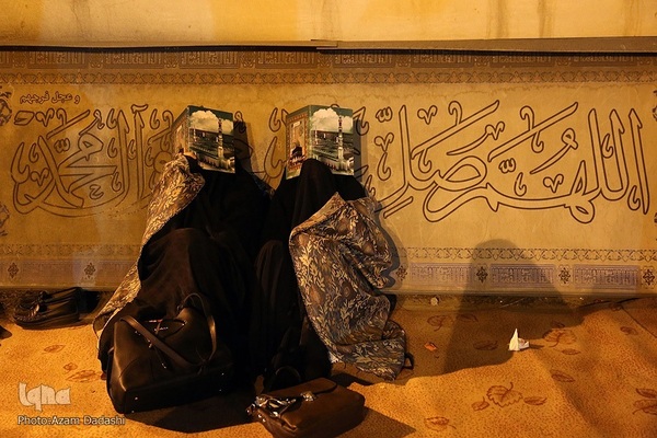 قرار بندگی؛ احیای شب ۲۱ رمضان در امامزاده آمنه خاتون (ع)قزوین
