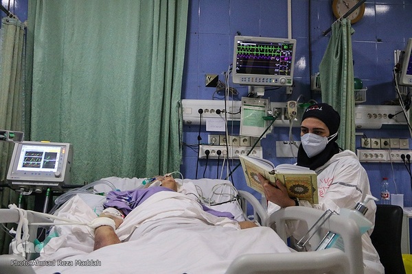 قرار بندگی؛ احیای شب ۲۱ رمضان در بیمارستان حضرت علی اصغر(ع) شیراز