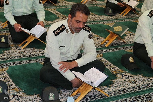 جز‌ء‌خوانی قرآن در مهدیه الغدیر بیرجند