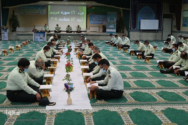 جز‌ء‌خوانی قرآن در مهدیه الغدیر بیرجند