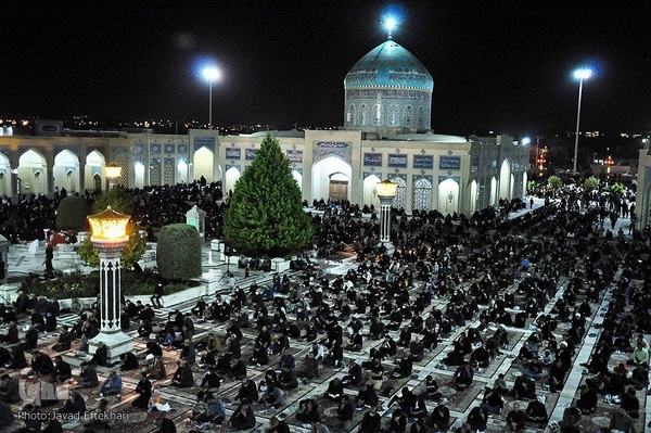 قرار بندگی؛ احیای شب ۲3 رمضان در کاشمر