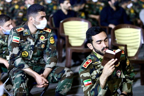 قرار بندگی؛ احیای شب ۲۳ رمضان در دانشگاه افسری امام علی(ع)