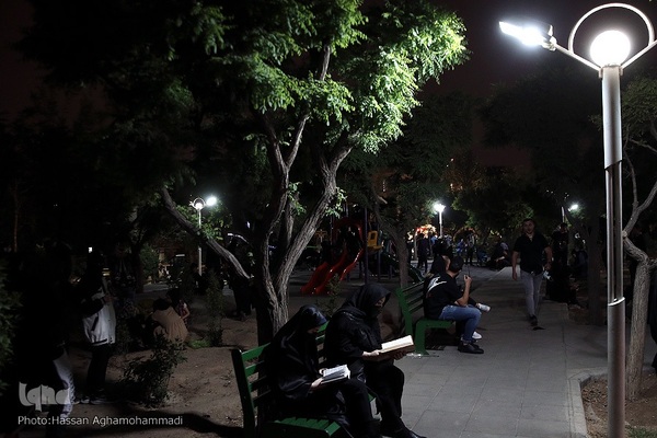 مراسم احیای شب بیست و سوم ماه مبارک رمضان، در بقعه متبرکه امامزاده سید جعفر(ع) و حمیده خاتون (س) باغ‌ فیض