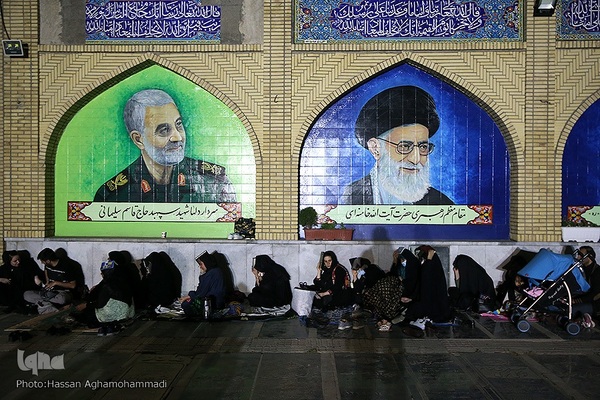 مراسم احیای شب بیست و سوم ماه مبارک رمضان، در بقعه متبرکه امامزاده سید جعفر(ع) و حمیده خاتون (س) باغ‌ فیض
