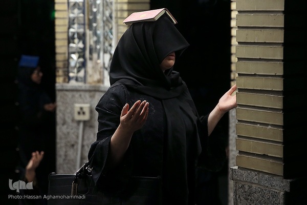 مراسم احیای شب بیست و سوم ماه مبارک رمضان، در بقعه متبرکه امامزاده سید جعفر(ع) و حمیده خاتون (س) باغ‌ فیض