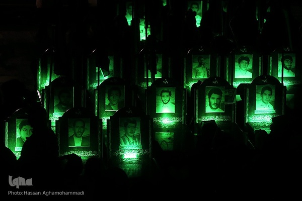 مراسم احیای شب بیست و سوم ماه مبارک رمضان، در بقعه متبرکه امامزاده سید جعفر(ع) و حمیده خاتون (س) باغ‌ فیض