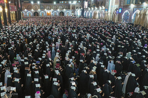 قرار بندگی؛ احیای شب ۲۳ رمضان در آستان مقدس کاظمیه