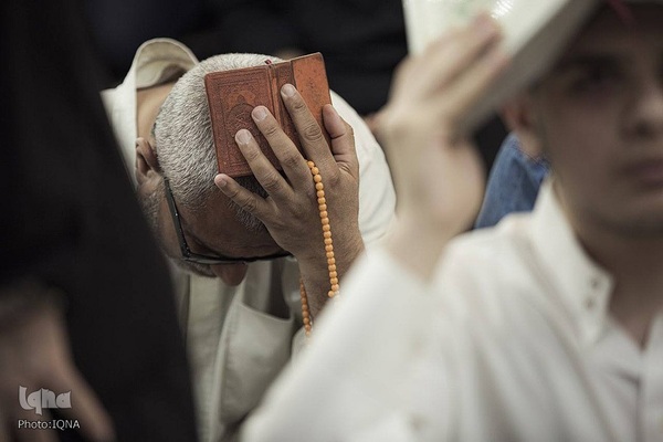 مراسم احیای شب بیست‌و‌سوم ماه مبارک رمضان، در حرم نورانی امام حسین(ع) و بین الحرمین در کربلای معلی