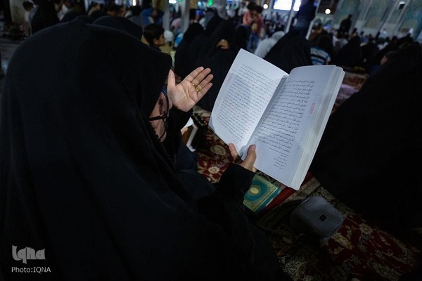 مراسم احیای شب بیست و سوم ماه مبارک رمضان در حرم مطهر حضرت عباس (ع)