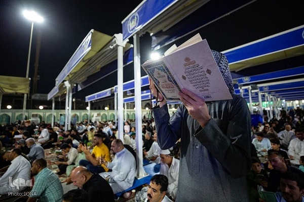 مراسم احیای شب بیست و سوم ماه مبارک رمضان در حرم مطهر حضرت عباس (ع)