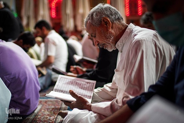 مراسم احیای شب ۲۳ رمضان در حرم مطهر حضرت علی(ع)
