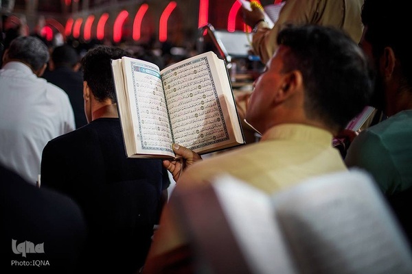 مراسم احیای شب ۲۳ رمضان در حرم مطهر حضرت علی(ع)