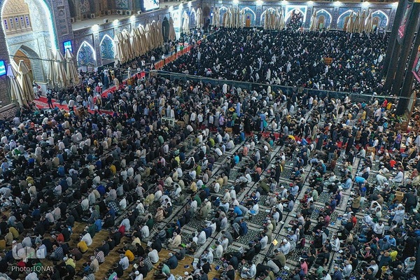 مراسم احیای شب ۲۳ رمضان در آستان مقدس کاظمیه (ع)