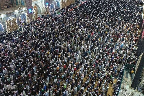 مراسم احیای شب ۲۳ رمضان در آستان مقدس کاظمیه (ع)