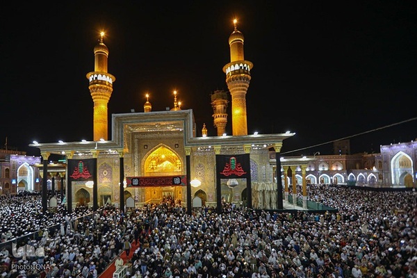 مراسم احیای شب ۲۳ رمضان در آستان مقدس کاظمیه (ع)