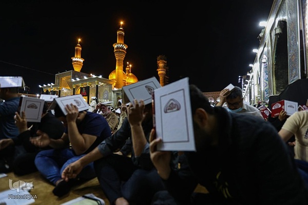 مراسم احیای شب ۲۳ رمضان در آستان مقدس کاظمیه (ع)