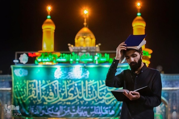 مراسم احیای شب بیست و سوم ماه مبارک رمضان در حرم مطهر حضرت عباس (ع) 