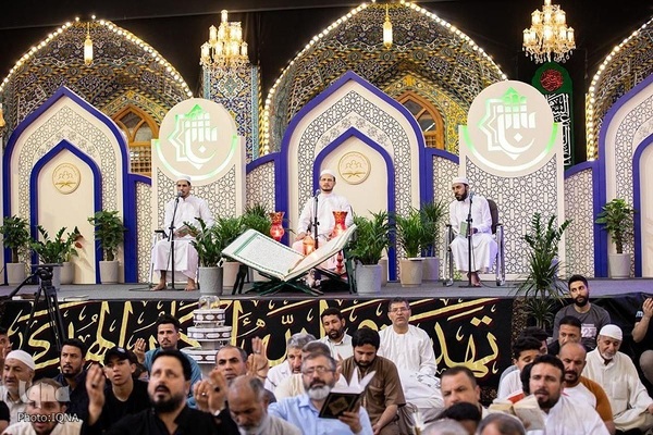 مراسم احیای شب بیست و سوم ماه مبارک رمضان در حرم مطهر حضرت عباس (ع) 
