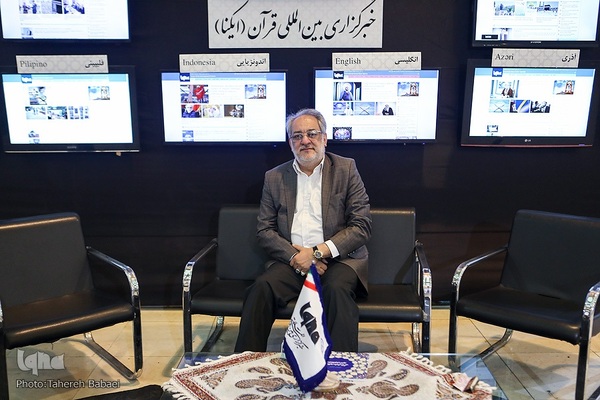 بازدید حسین موسوی بلده پیشکسوت قرآنی از ایکنا