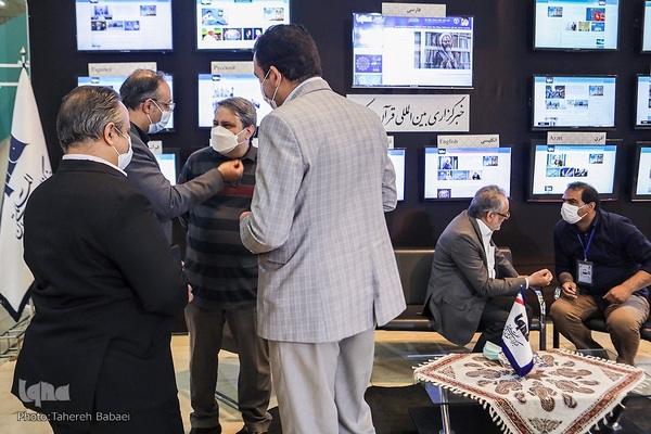 غرفه ایکنا در دهمین روز از نمایشگاه قرآن