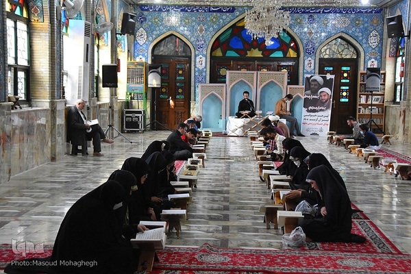 مراسم جزءخوانی قرآن کریم در سمنان‎‎‎‎