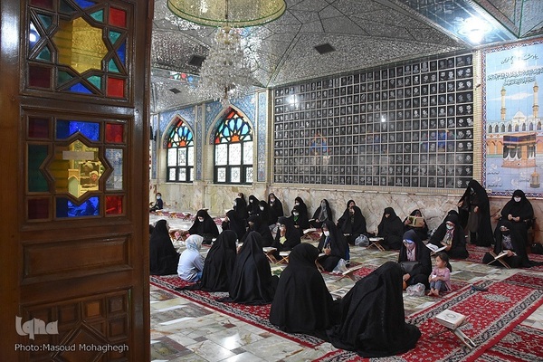 مراسم جزءخوانی قرآن کریم در سمنان‎‎‎‎