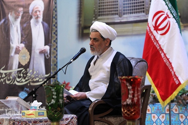 مراسم چهلمین روز ارتحال آیت‌الله محمدی‌ری‌شهری(ره) تولیت فقید آستان مقدس حضرت عبدالعظیم(ع)