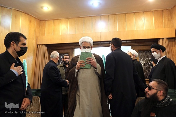 مراسم چهلمین روز ارتحال آیت‌الله محمدی‌ری‌شهری(ره) تولیت فقید آستان مقدس حضرت عبدالعظیم(ع)