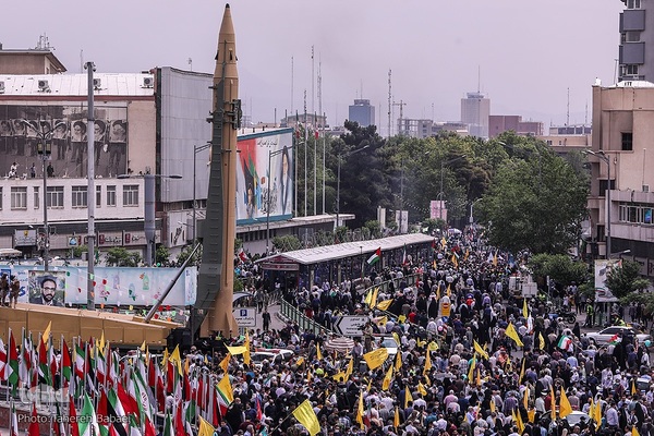 راهپیمایی روز قدس در تهران